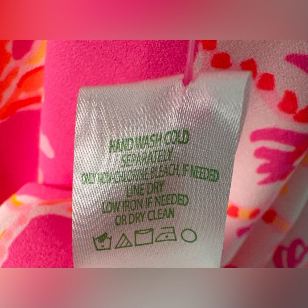 NWT Lilly Pulitzer Women’s Pink Beachy Alli Dress Size XS sku#117 - Picture 7 of 12